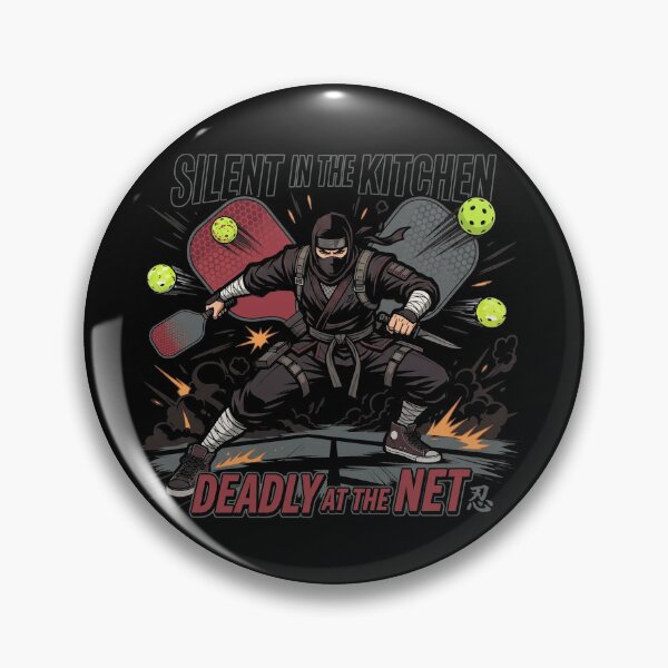 Item preview, Pickleball Ninja designed and sold by IndieQuill .
