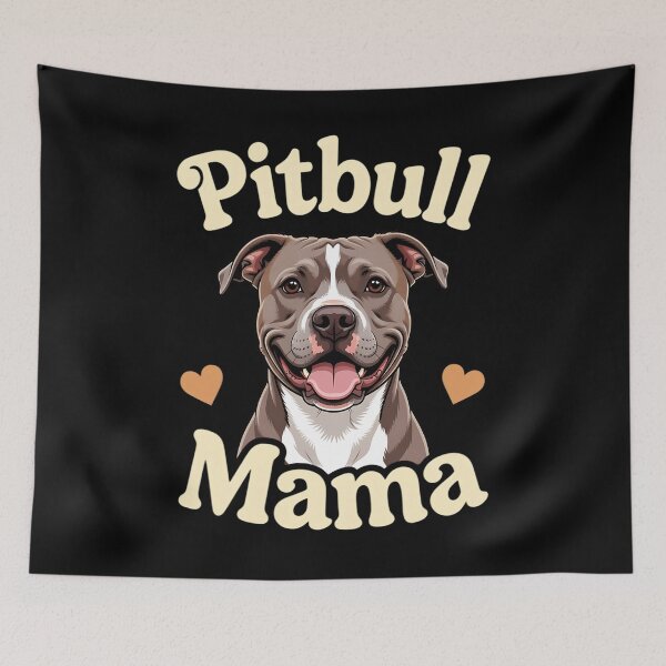 Item preview, Pitbull Mama Cute Pitbull Dog Mom Gift designed and sold by LASTIQUE-dd.
