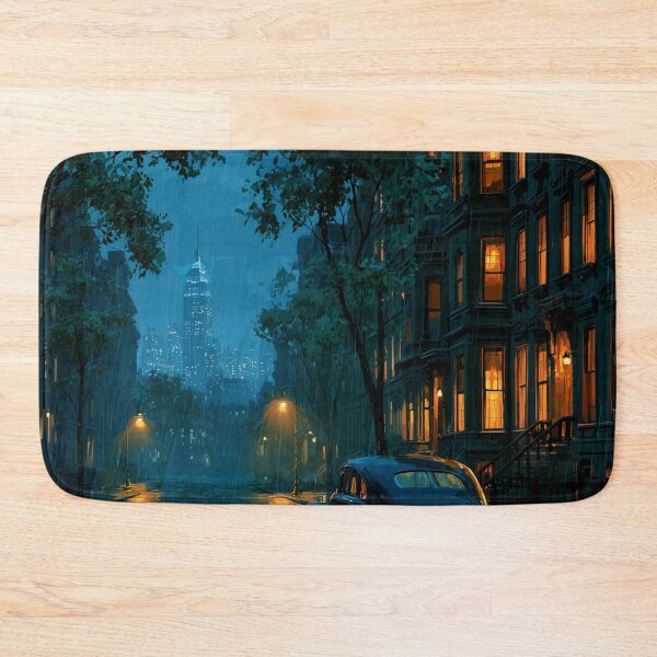 Item preview, Rainy New York Street At Night designed and sold by Rtymer.