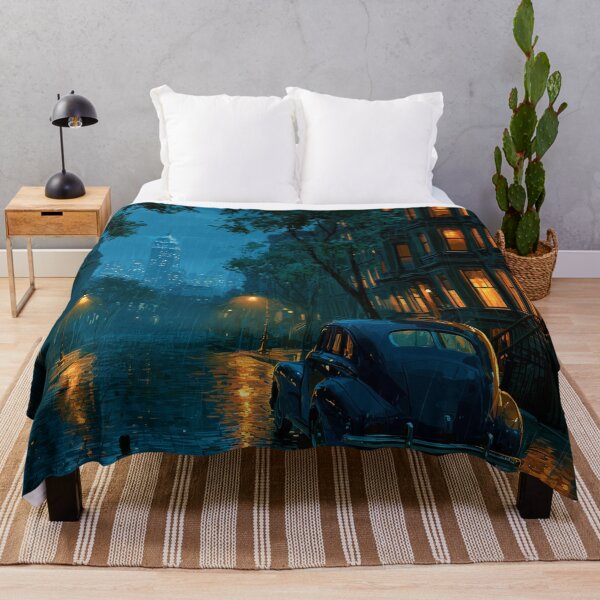 Item preview, Rainy New York Street At Night designed and sold by Rtymer.