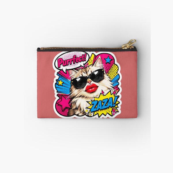 Item preview, Purrfect Cat Pop Art - Cool Sunglasses Cat with Red Lips ZAZA designed and sold by Natalia-Vlad.