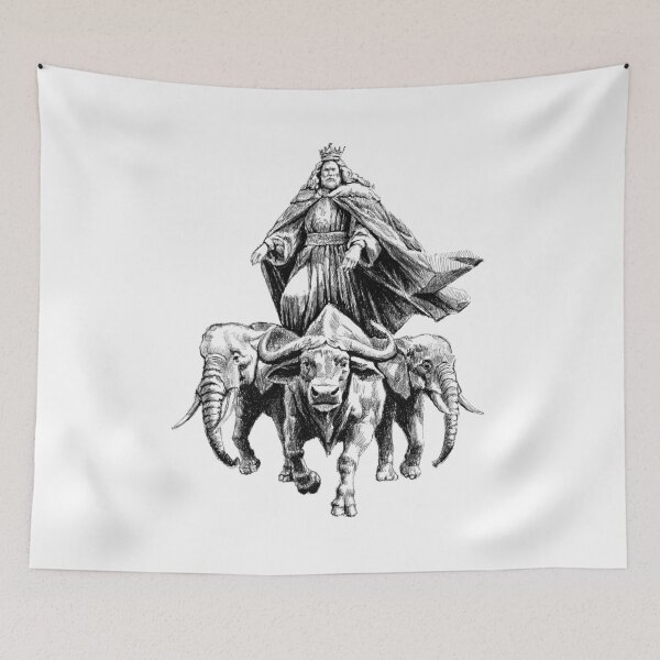Item preview, Elephant Bull King | QbxQ designed and sold by QbxQ.