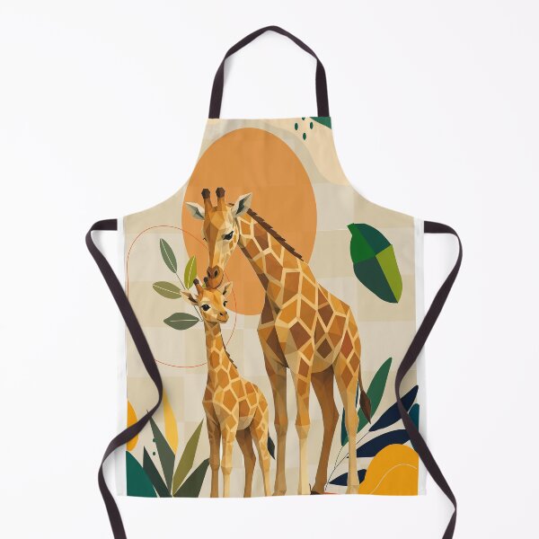 Item preview, Low Poly Giraffe Wall Art designed and sold by MahnoorDesigns.