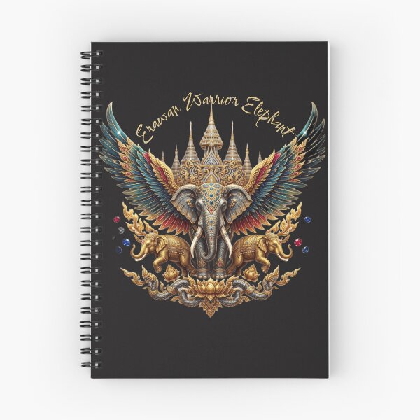 Item preview, Erawan Warrior Elephant Art designed and sold by HeartThaiStyle.