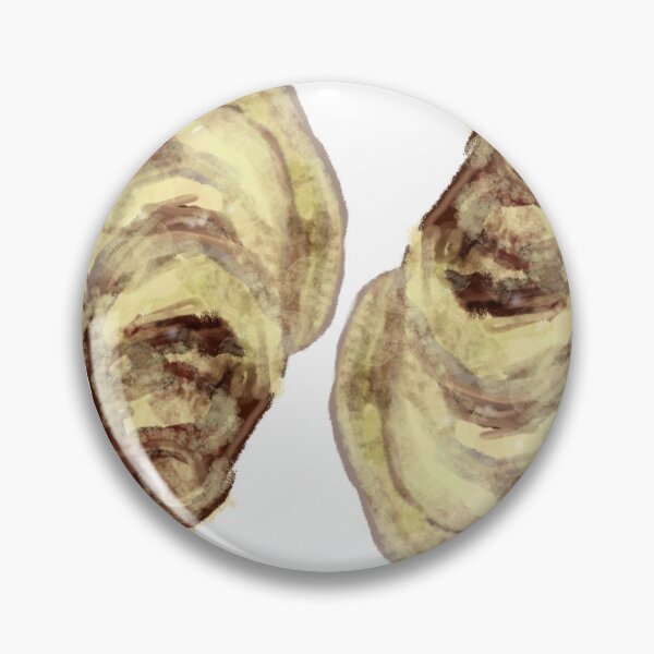 Item preview, Twin oysters designed and sold by Ginger Tea Studio.