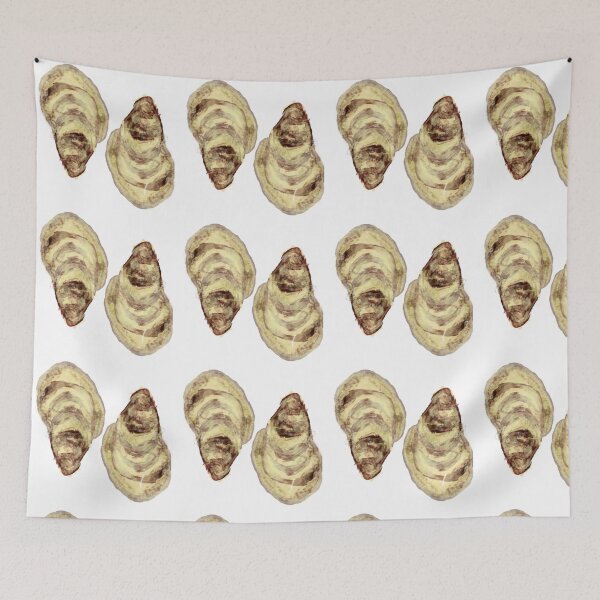 Item preview, Twin oysters designed and sold by Ginger Tea Studio.