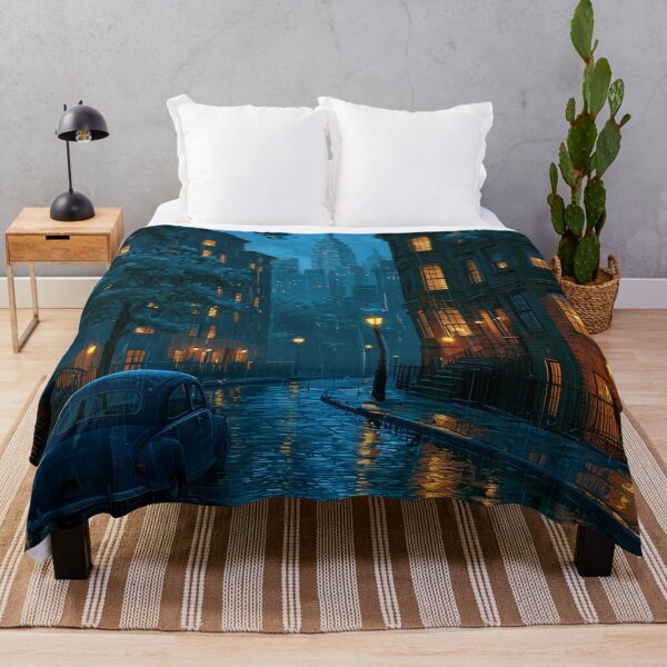 Item preview, Rainy New York Street At Night designed and sold by Rtymer.