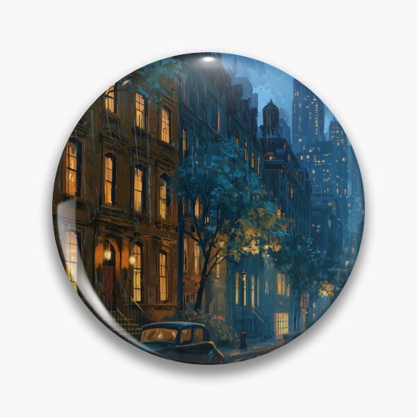 Item preview, Rainy New York Street At Night designed and sold by Rtymer.