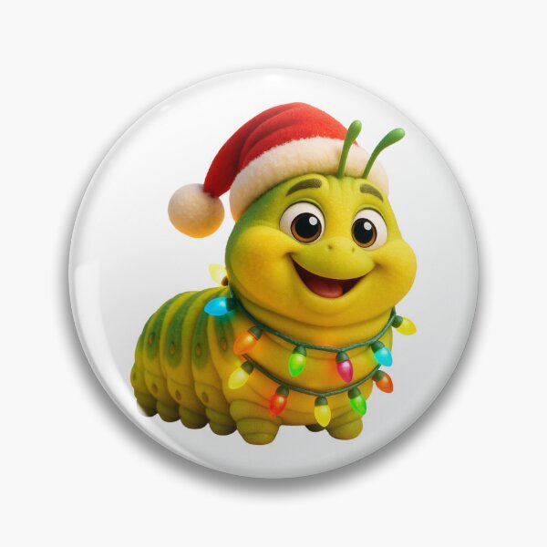 Item preview, Christmas Corn Earworm Caterpillar designed and sold by Sillytoe.
