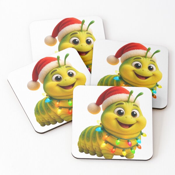Item preview, Christmas Corn Earworm Caterpillar designed and sold by Sillytoe.