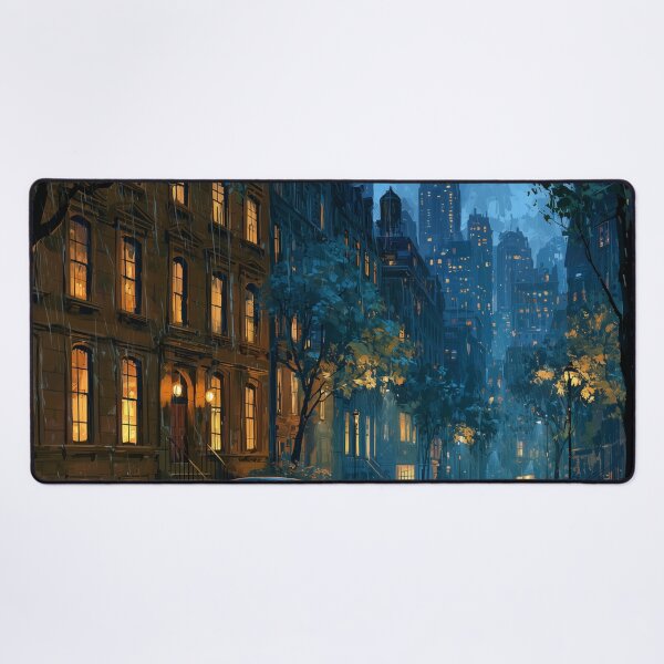 Item preview, Rainy New York Street At Night designed and sold by Rtymer.