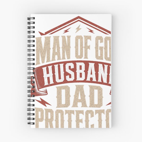 Item preview, Man of God Husband Dad Protector Christian Man designed and sold by JMDesignHub.
