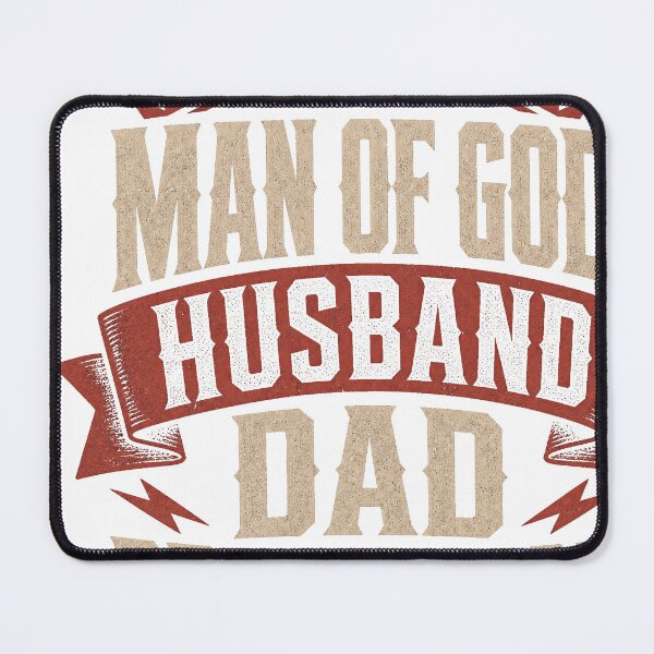 Item preview, Man of God Husband Dad Protector Christian Man designed and sold by JMDesignHub.