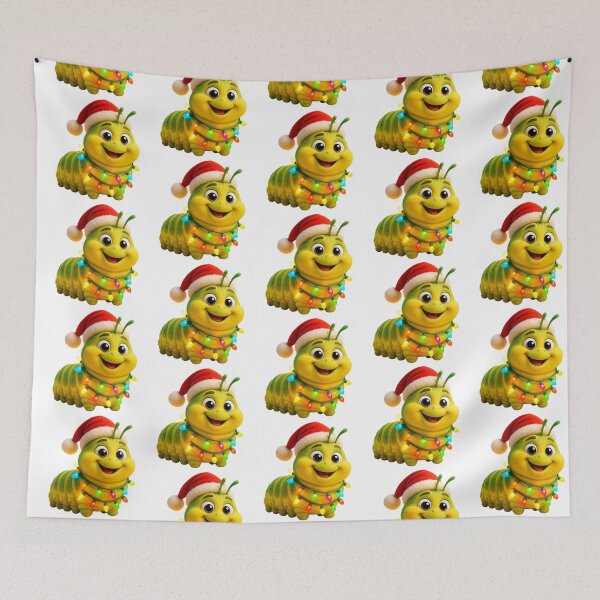 Item preview, Christmas Corn Earworm Caterpillar designed and sold by Sillytoe.