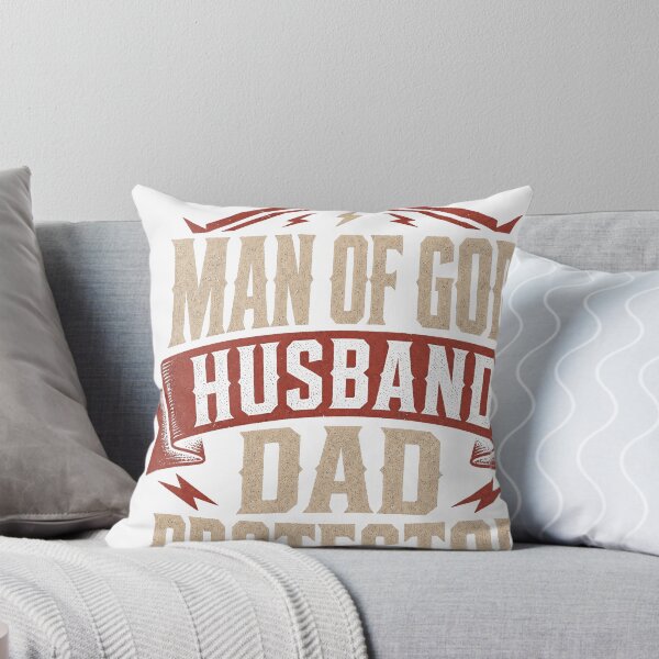 Item preview, Man of God Husband Dad Protector Christian Man designed and sold by JMDesignHub.