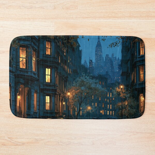 Item preview, Rainy New York Street At Night designed and sold by Rtymer.