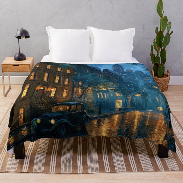 Item preview, Rainy New York Street At Night designed and sold by Rtymer.