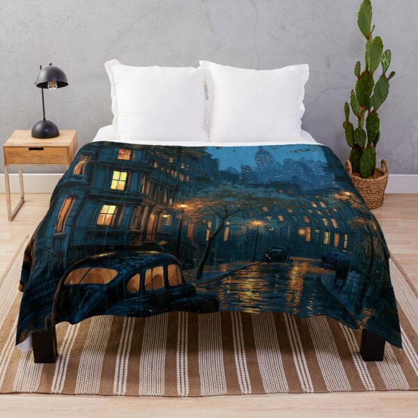 Item preview, Rainy New York Street At Night designed and sold by Rtymer.