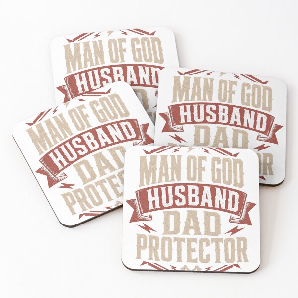 Item preview, Man of God Husband Dad Protector Christian Man designed and sold by JMDesignHub.
