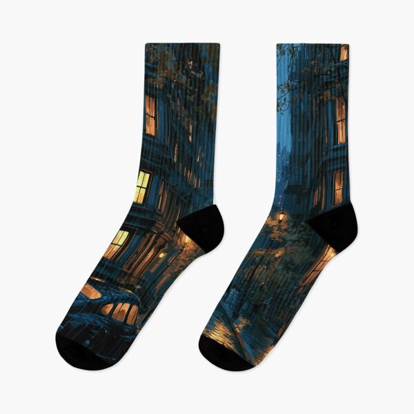 Item preview, Rainy New York Street At Night designed and sold by Rtymer.