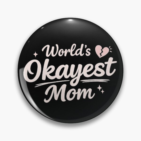 Item preview, World's Okayest Mom Funny Mother's Day Minimal Typography T-Shirt Gift designed and sold by Final Chance Designs⭐️⭐️⭐️⭐️⭐️.