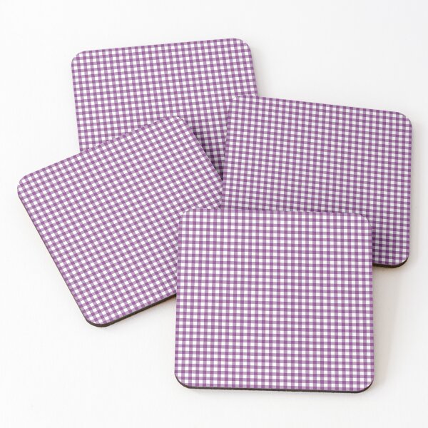 Item preview, Purple and White Gingham Pattern | Classic Violet Checkered Print | Vibrant Lavender Gingham | Minimalist Purple Plaid | Rustic Bright Purple Gingham Checkered designed and sold by VivaFy.