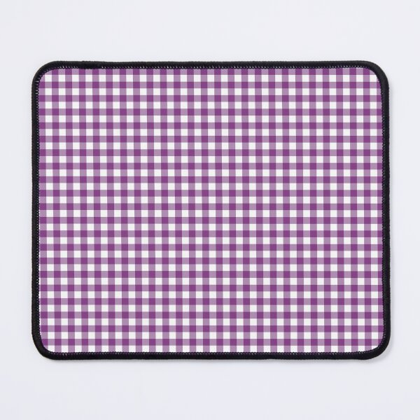 Item preview, Purple and White Gingham Pattern | Classic Violet Checkered Print | Vibrant Lavender Gingham | Minimalist Purple Plaid | Rustic Bright Purple Gingham Checkered designed and sold by VivaFy.