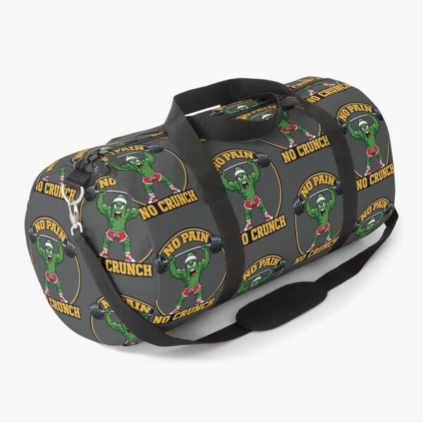 Item preview, No Pain No Crunch Funny Gym Pickle designed and sold by DigitalGlade.
