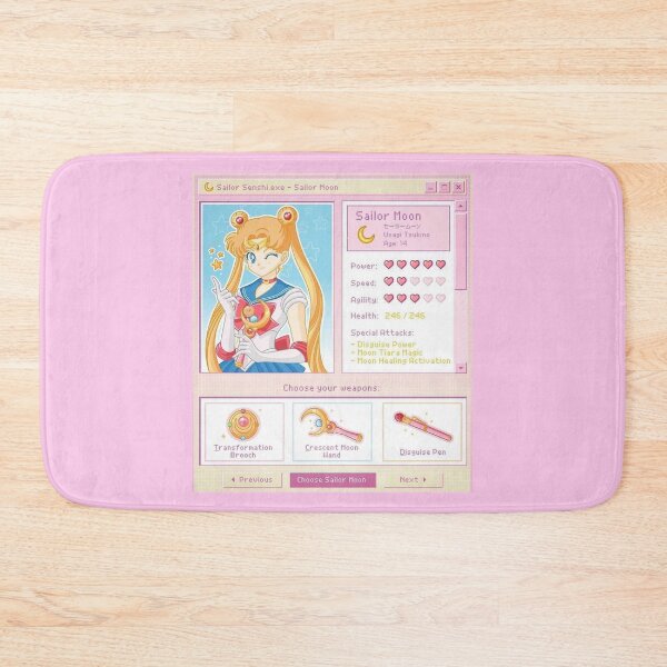 Item preview, Sailor Moon – Powers | Cute Pastel Magical Girl Art designed and sold by bella-rosa87.