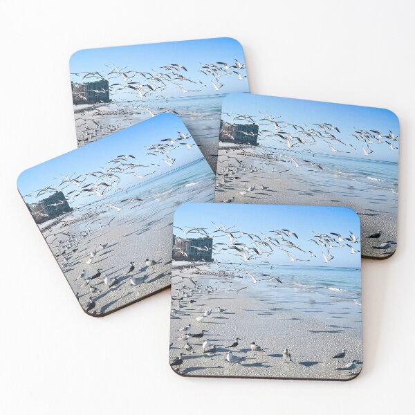 Item preview, Seagulls Soaring Over Beachfront designed and sold by Craig Bernstein.
