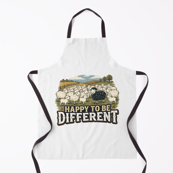 Item preview, Happy to be different - Black sheep designed and sold by ParadoxParadox.