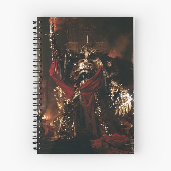 Item preview, The Emperor Ascendant – Master of Mankind | Grimdark Throne Artwork designed and sold by BravenBold.