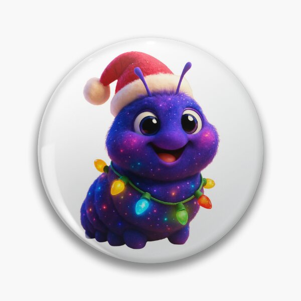 Item preview, Christmas Cosmic Caterpillar designed and sold by Sillytoe.