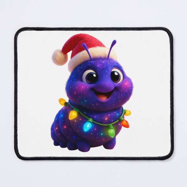 Item preview, Christmas Cosmic Caterpillar designed and sold by Sillytoe.