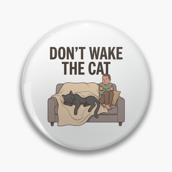 Item preview, Don't Wake The Cat designed and sold by Northbound Press.