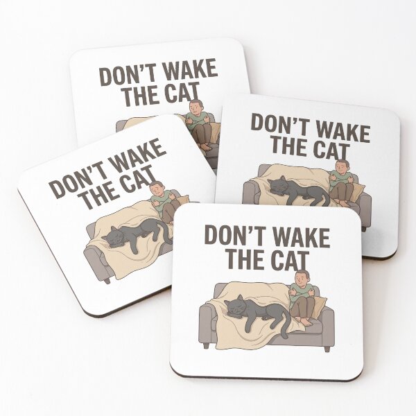 Item preview, Don't Wake The Cat designed and sold by Northbound Press.