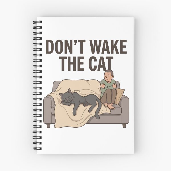 Item preview, Don't Wake The Cat designed and sold by Northbound Press.