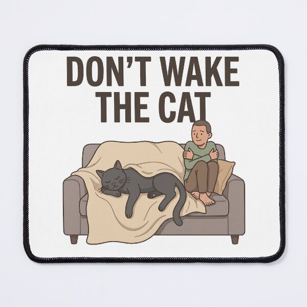 Item preview, Don't Wake The Cat designed and sold by Northbound Press.
