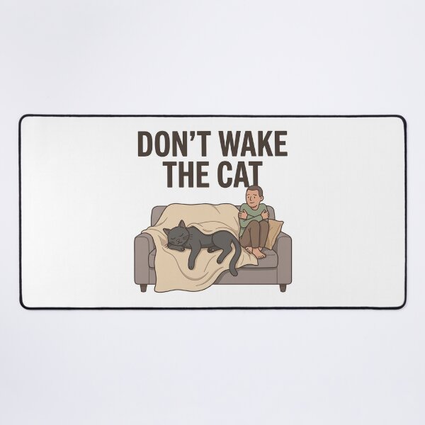 Item preview, Don't Wake The Cat designed and sold by Northbound Press.