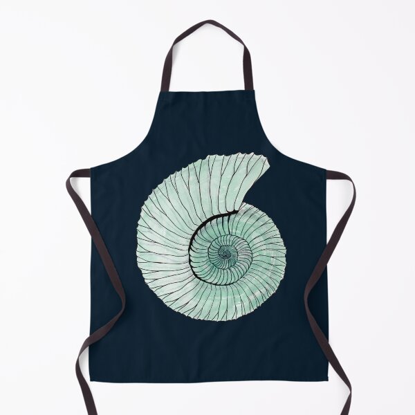 Item preview,  Blue Noir Ammonite  designed and sold by Piret Victoria Ribas.