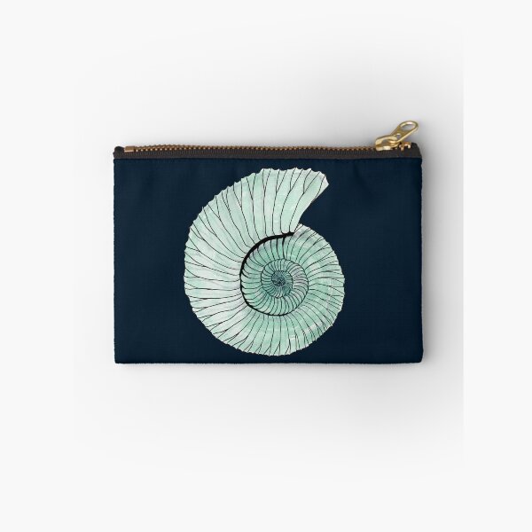 Item preview,  Blue Noir Ammonite  designed and sold by Piret Victoria Ribas.
