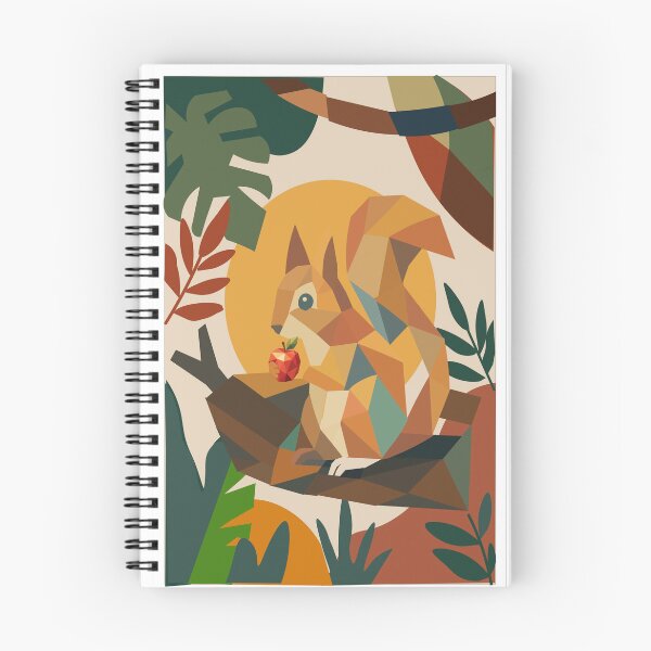 Item preview, Low-Poly Squirrel Wall Art designed and sold by MahnoorDesigns.