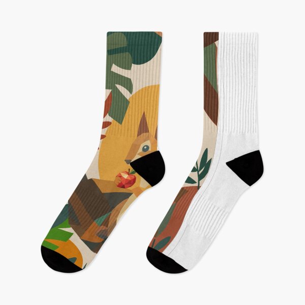 Item preview, Low-Poly Squirrel Wall Art designed and sold by MahnoorDesigns.