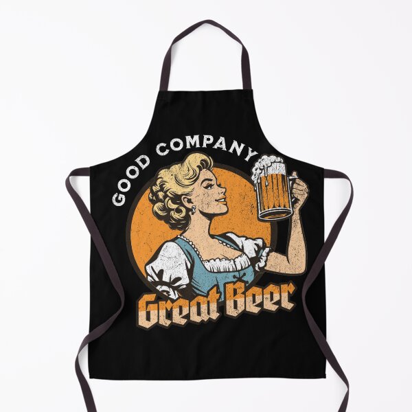 Item preview, Good Company Great Beer | Retro Brewery & Pub Graphic designed and sold by FadedFrequency.