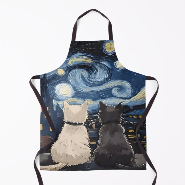 Item preview, Cat Paint With Night and Moon designed and sold by CherryStuff.
