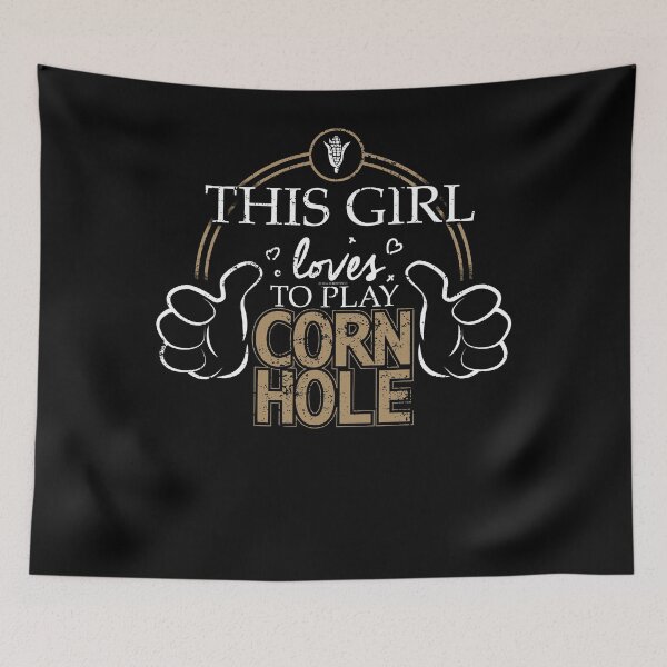 Item preview, Cornhole Game Girl Loves Cornhole designed and sold by shoppzee.