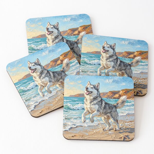 Item preview, Beach Day – Husky designed and sold by AjaTrier.
