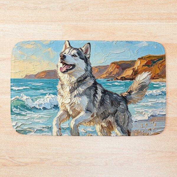 Item preview, Beach Day – Husky designed and sold by AjaTrier.
