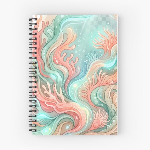 Item preview, Coral Reef Dreams Abstract designed and sold by VictoriaaStore.