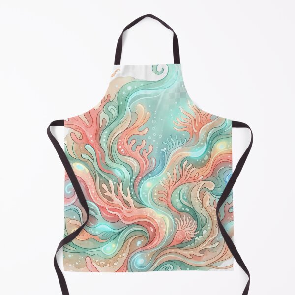 Item preview, Coral Reef Dreams Abstract designed and sold by VictoriaaStore.